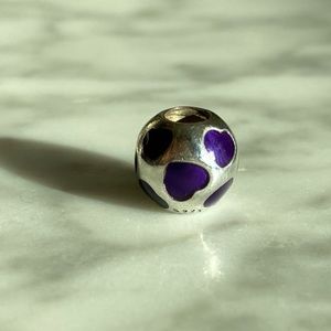Purple Heart Pandora Charm